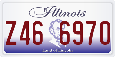 IL license plate Z466970