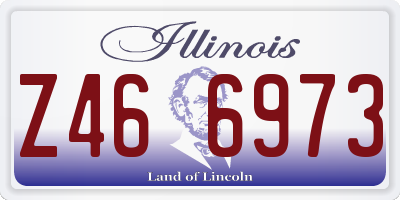 IL license plate Z466973