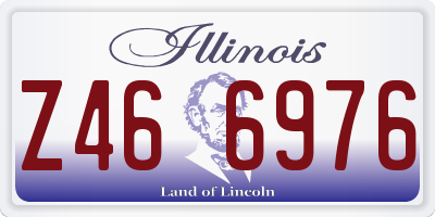 IL license plate Z466976