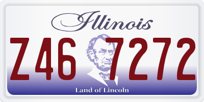IL license plate Z467272