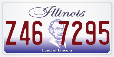 IL license plate Z467295