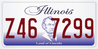 IL license plate Z467299