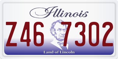 IL license plate Z467302