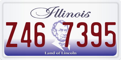 IL license plate Z467395