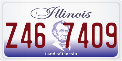 IL license plate Z467409