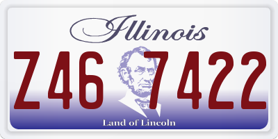 IL license plate Z467422