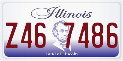 IL license plate Z467486