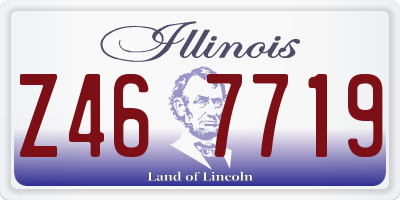 IL license plate Z467719
