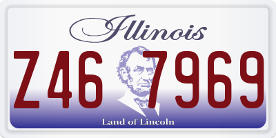 IL license plate Z467969