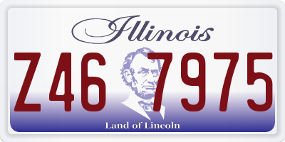 IL license plate Z467975