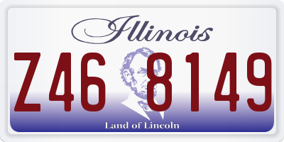 IL license plate Z468149