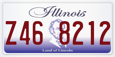IL license plate Z468212