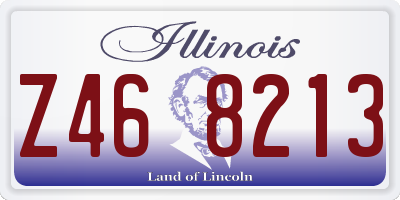 IL license plate Z468213