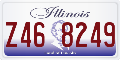 IL license plate Z468249