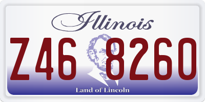 IL license plate Z468260