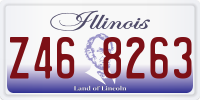 IL license plate Z468263