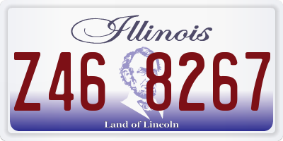 IL license plate Z468267