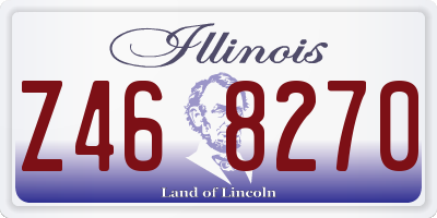 IL license plate Z468270