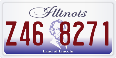 IL license plate Z468271
