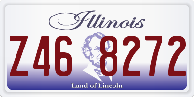 IL license plate Z468272