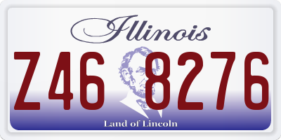 IL license plate Z468276