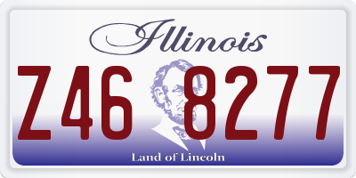 IL license plate Z468277
