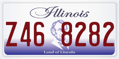 IL license plate Z468282