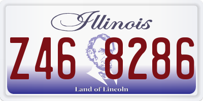 IL license plate Z468286