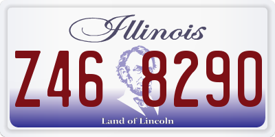 IL license plate Z468290