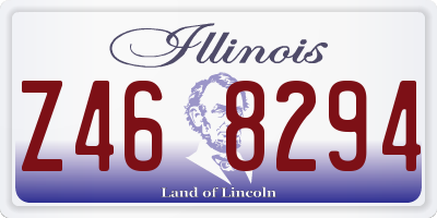 IL license plate Z468294