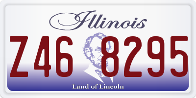 IL license plate Z468295