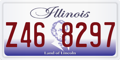 IL license plate Z468297