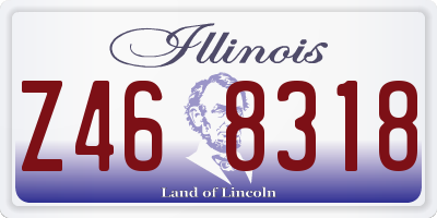 IL license plate Z468318