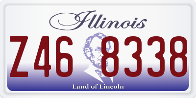 IL license plate Z468338