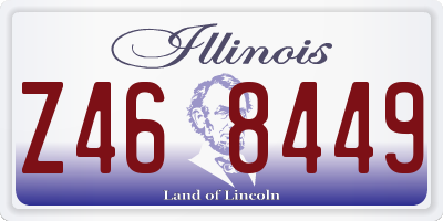 IL license plate Z468449