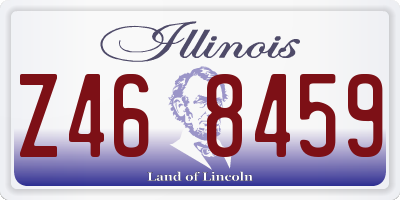 IL license plate Z468459