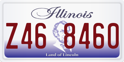 IL license plate Z468460