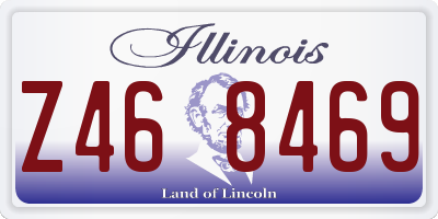 IL license plate Z468469
