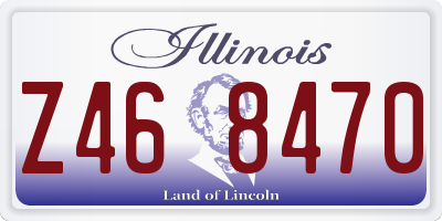 IL license plate Z468470