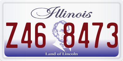 IL license plate Z468473