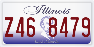 IL license plate Z468479