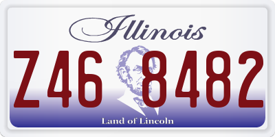 IL license plate Z468482