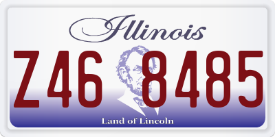 IL license plate Z468485