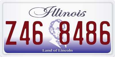 IL license plate Z468486