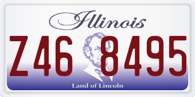 IL license plate Z468495