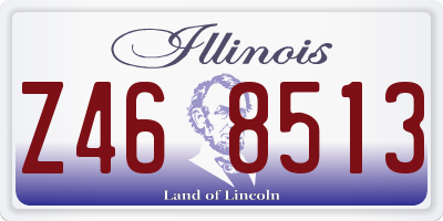 IL license plate Z468513
