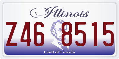 IL license plate Z468515
