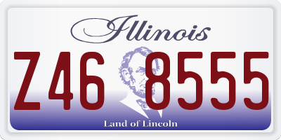 IL license plate Z468555