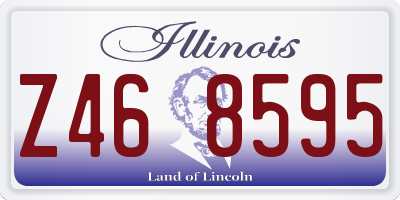 IL license plate Z468595