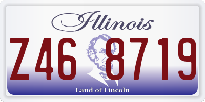 IL license plate Z468719